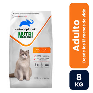 Animal Planet Nutribalance Gato Adulto 8kg - Imagen 1