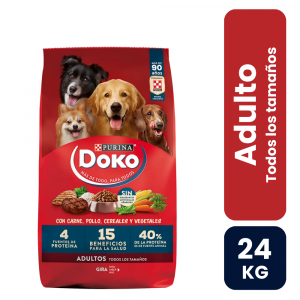 Doko Adulto Carne y Cereales 24kg - Imagen 1
