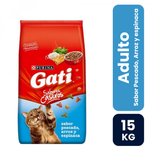 Gati Pescado Arroz y Espinaca - Imagen 1