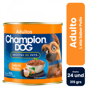 Champion Dog Lata Pollo (24 und) - Imagen 1