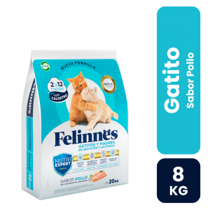 Felinnes Gatito Sabor Pollo 8 Kg - Imagen 1