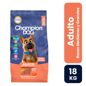 Champion Dog Adulto mediana y grande Salmón y Pollo 18kg - Imagen 1