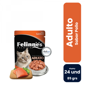 Felinnes Pouch Sabor Salmon (24 und) - Imagen 1