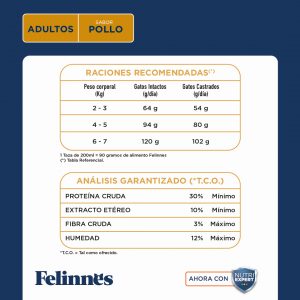 Felinnes Adulto Sabor Pollo 8 Kg - Imagen 2