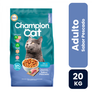 Champion Cat Pescado 20KG - Imagen 1