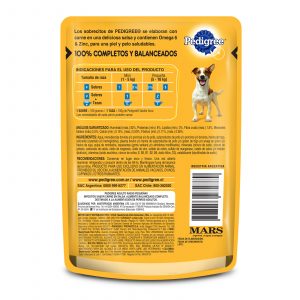 Pedigree Pouch Adulto Razas Pequeñas Carne - Imagen 2