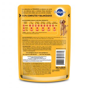 Pedigree Pouch Adulto en salsa sabor Carne - Imagen 2
