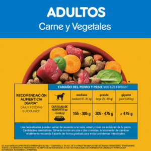 Pedigree Adulto Carne y Vegetales 21 kg - Imagen 2