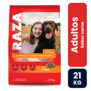 Raza Perro Adulto Carne 21kg - Imagen 1
