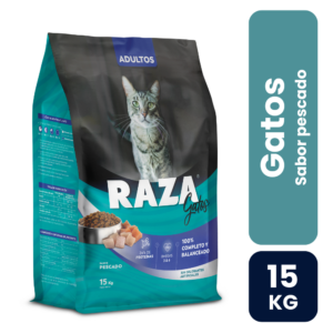 Raza Adulto Gato Pescado 15kg - Imagen 1