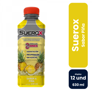 Suerox Sabor Piña 630 ml (12 und) - Imagen 1