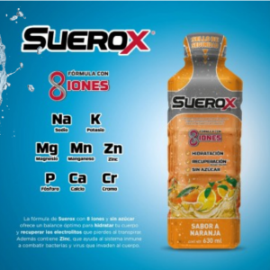 Suerox Sabor Naranja 630ml (12 und) - Imagen 4