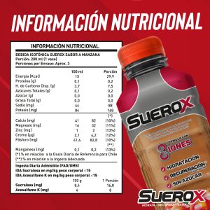Suerox Sabor Manzana 630 ml (12 und) - Imagen 5
