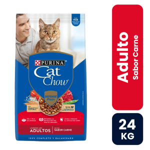 Cat Chow Adulto Carne 24kg - Imagen 1