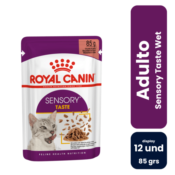 Pouch sensory taste