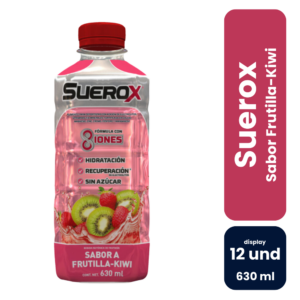 Suerox Sabor Frutilla / Kiwi 630 ml (12 und) - Imagen 1