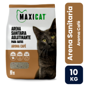 MaxiCat Arena Sanitaria Aroma Café 10 kg - Imagen 1