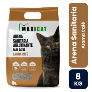 MaxiCat Arena Sanitaria Aroma Café 8kg - Imagen 1