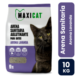 MaxiCat Arena Sanitaria Aroma Lavanda 10 kg - Imagen 1