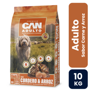 Can Adulto Razas Medianas y Grandes Cordero y Arroz 10kg - Imagen 1