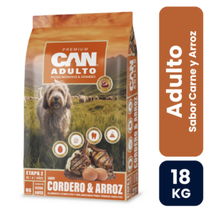 Can Adulto Razas Medianas y Grandes Cordero y Arroz 18kg - Imagen 1