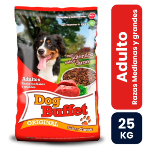 Dog Buffet Adulto Carne 25kg - Imagen 1