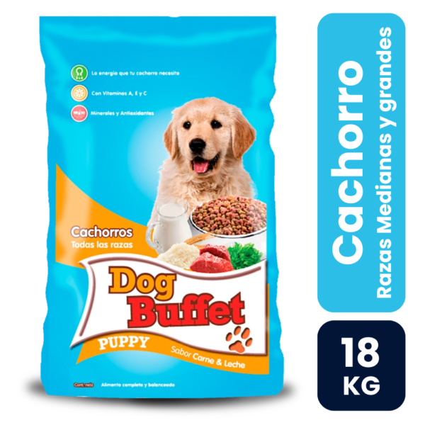Dog Buffet cachorro Razas M y G 18k
