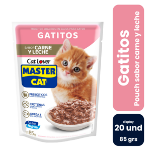 Master Cat Gatitos Trocitos Jugosos 85gr (20 und) - Imagen 1