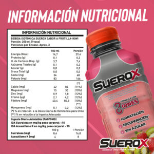 Suerox Sabor Frutilla / Kiwi 630 ml (12 und) - Imagen 2