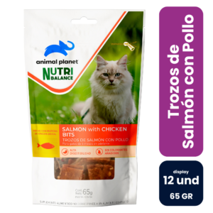 Animal Planet Nutribalance Trozos Gato Salmón - Imagen 1