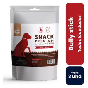 Stay Happy Snack Bully Stick para Perros (3 und) - Imagen 1