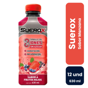 Suerox Sabor Frutos Rojos 630 ml (12 und) - Imagen 1