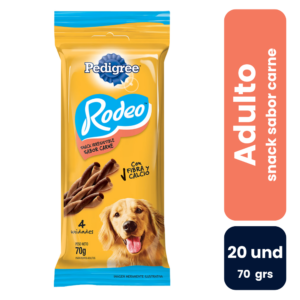 Pedigree Rodeo Adulto Carne 70gr (20 und) - Imagen 1
