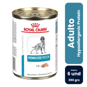 Royal Canin Hypoallergenic Protein Lata 390gr (6 und)